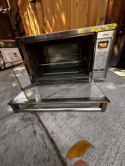 Stainless steel Oster convection toaster oven
