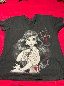 Disney Ariel Little Mermaid Graphic T-Shirt