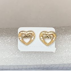 Aretes Pequeños Oro Laminado