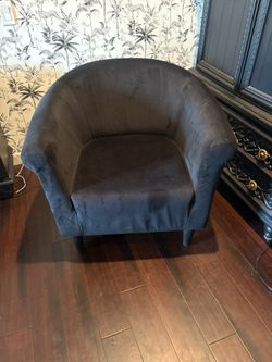 Black Upholstered chair