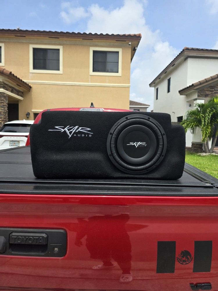Skar 3rd gen tacoma loaded subwoofer box