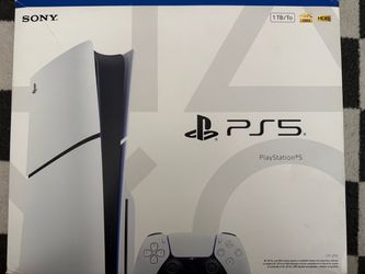 PS5 Slim Disc 1TB 4K 120 HDR Brand New !