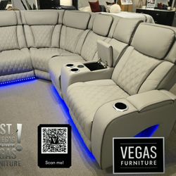 Sectional Power Recliners Heat Rest Color Ice