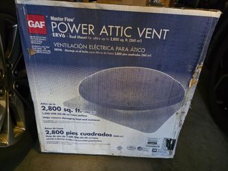Attic fan