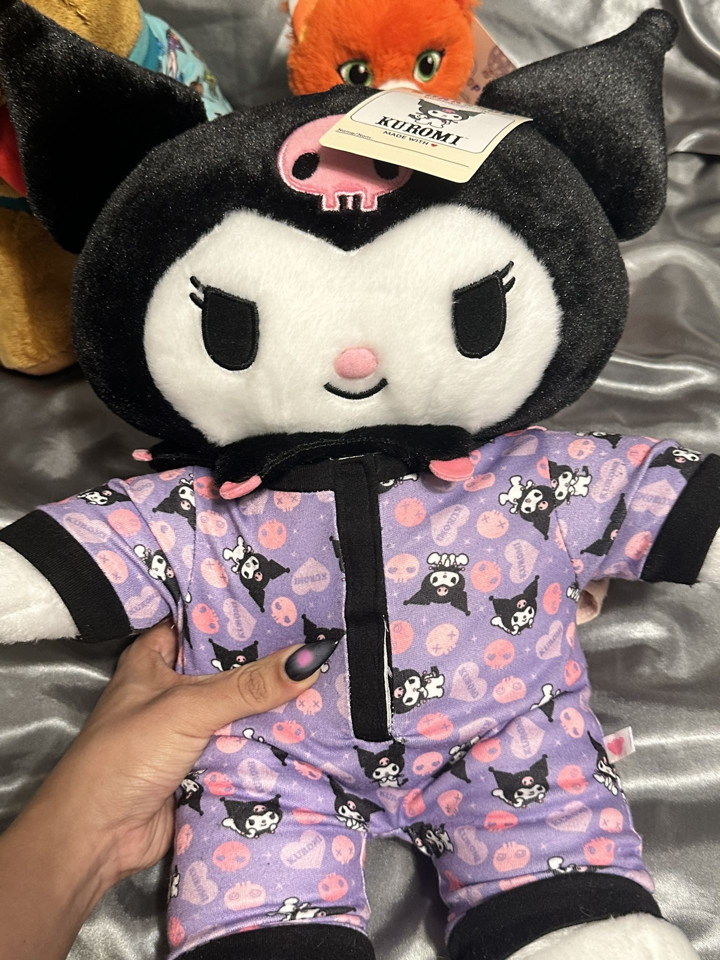 Build a Bear Kuromi (Black) With Sleeper