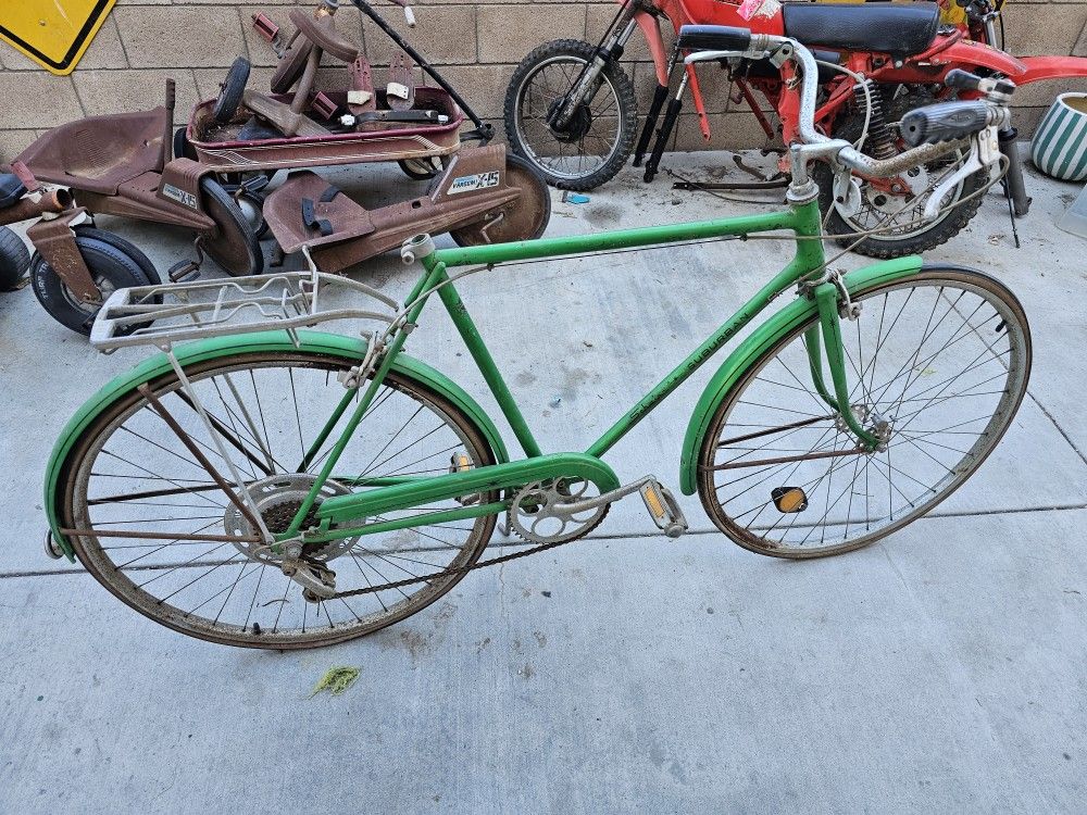 Vintage Schwinn bicycle.