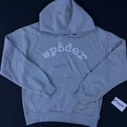 Gray vvs Spider Hoodie