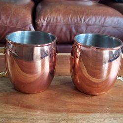 2 Moscow Mule Mugs