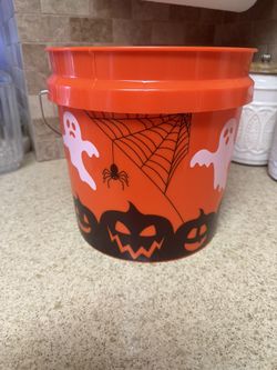 Home Depot Halloween Bucket 