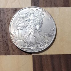 2013 Silver Eagle One Troy Ounce  .999 Fine Silver 