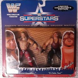 WWE WWF Vintage TOY NEW Shawn Michaels Vader Pack