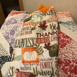 Handmade Fall Towel Full Towel 