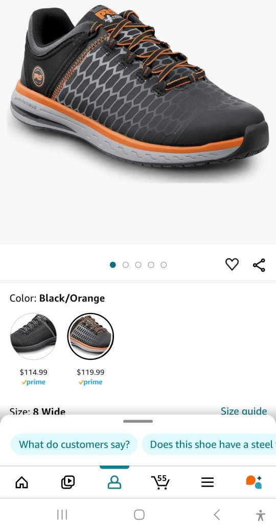 Timberland PRO Powerdrive, Men's, Soft Toe, EH, MaxTRAX Slip Resistant Low Athletic