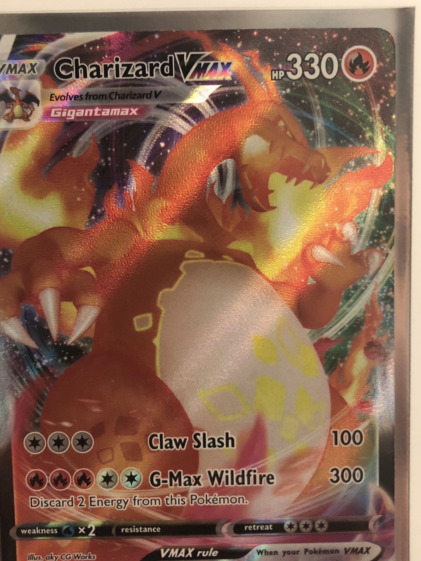 Pokémon - Charizard VMAX Ultra Rare Full Art