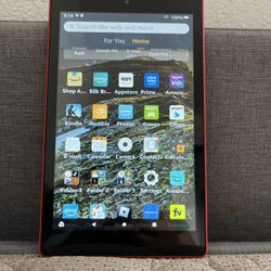 Amazon Fire Tabled Red 