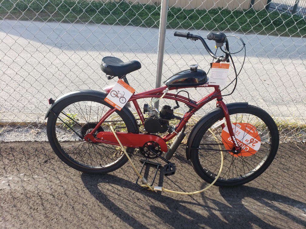 New motorized bicycle 80cc