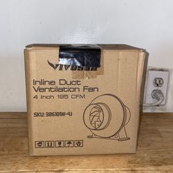 VIVOSUN Inline Duct Ventilation Fan