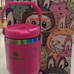 HELLO KITTY , LABUBU , STRAWBERRY SHORTCAKE KIDS STANLEY 