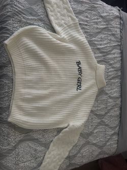 Fashion Nova Baby Girl Knit Sweater – Size Large