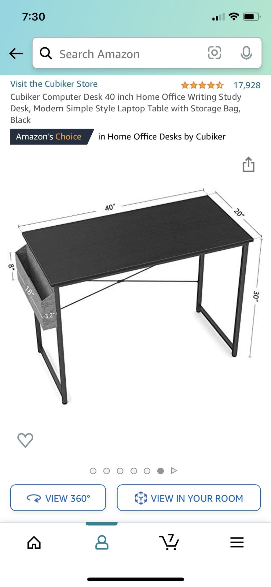 Slightly Used Desk