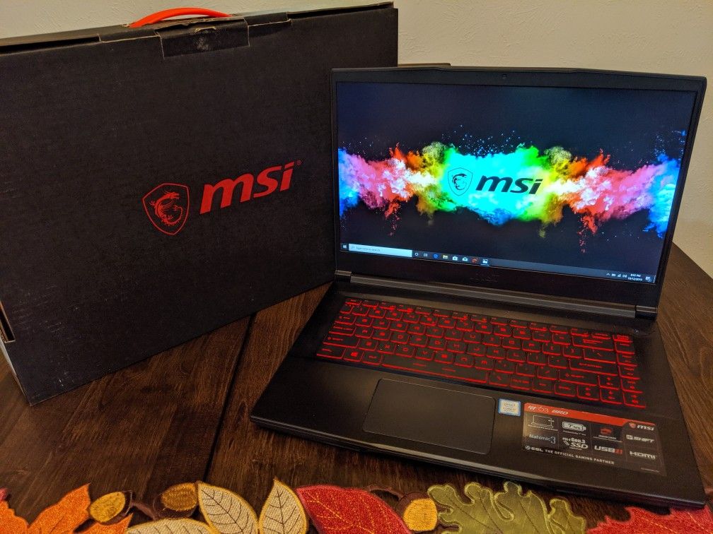 15" MSI High End Gaming Laptop