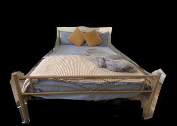Gold Bed Frame for Full Mattress