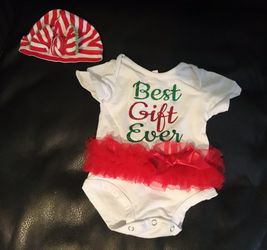 Baby girl Christmas outfit