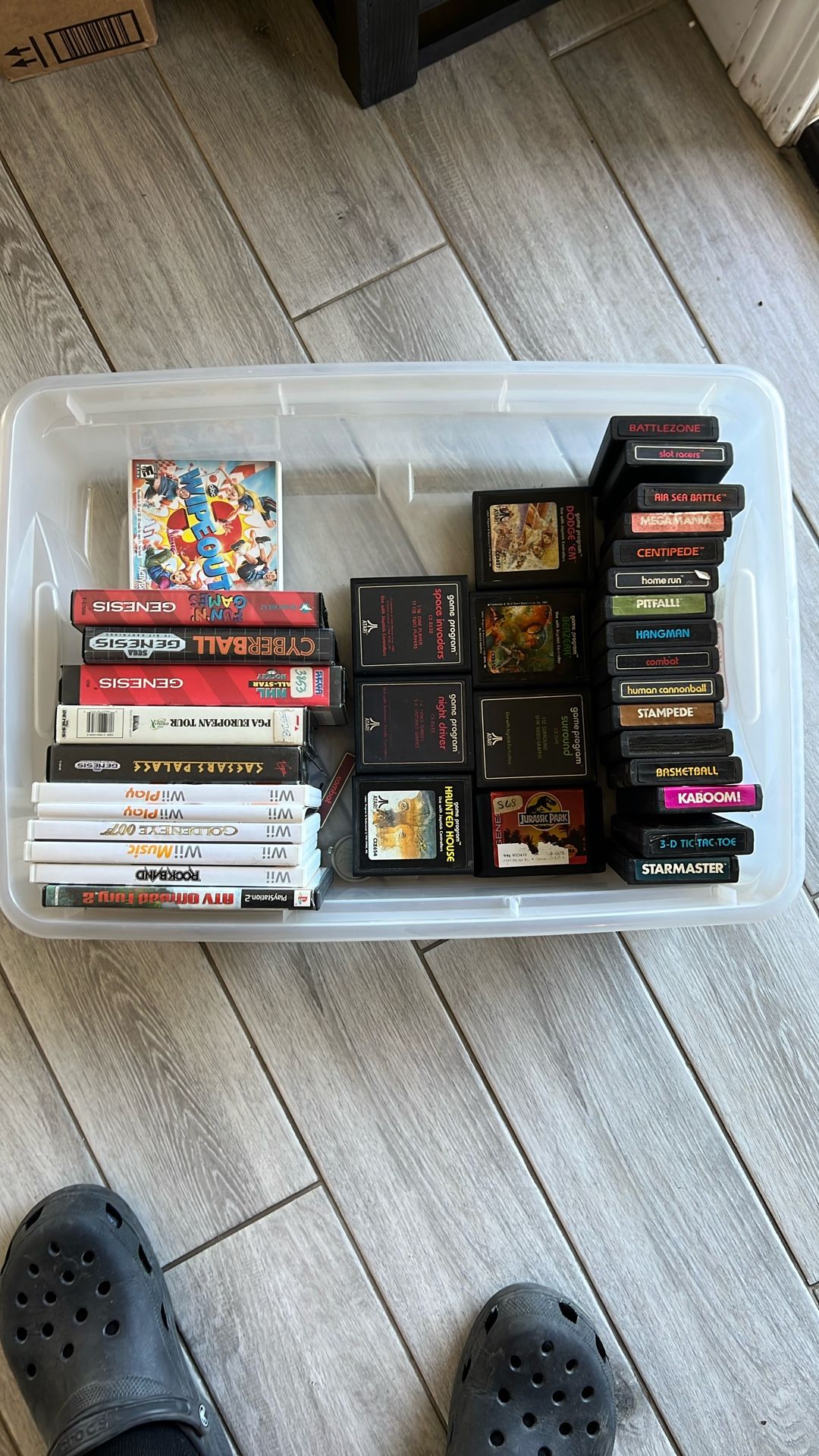 Vintage Video Games Lot Sega Atari 3ds Nintendo Wii