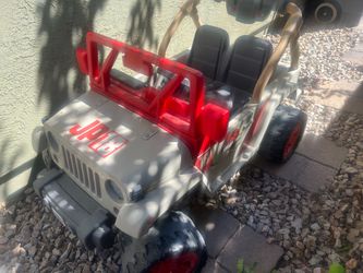 Jurrasic Park Power Wheels Battery Powered Ride-0n