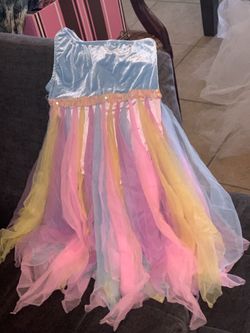 Custom made Unicorn Colorful dance costume