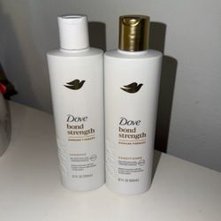 Dove shampoo & conditioner