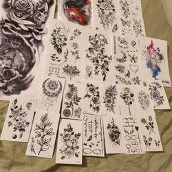Very Detailed Temporary Tattoo Bundle