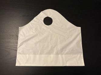 Super Wave Top Carry Out Bags - 15x14x5 Heavy Duty Plastic 1000 bags