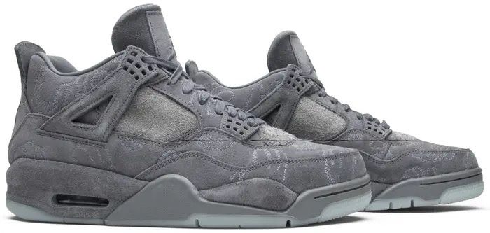 Kaws Jordan 4s Cool Grey