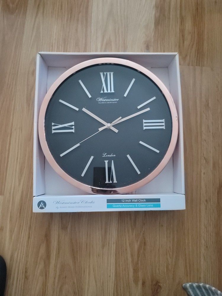 Westminster London Clock 12 In