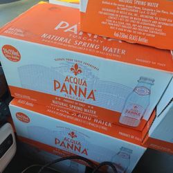 ACQUA PANNA NATURAL SPRING WATER  15 CASES 24-8.45