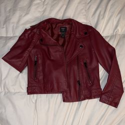 Little Girls Leather Jacket 