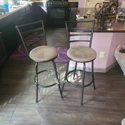 Bar stools.