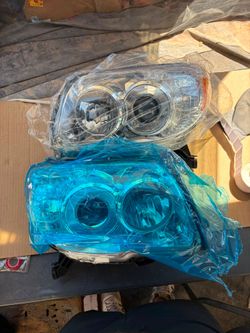 06-09 Toyota 4Runner 4 Runner Projector Headlights Headlamps Left+Right