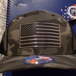 Camo U.S. Flag Mesh Snapback  Brand New w/ tags