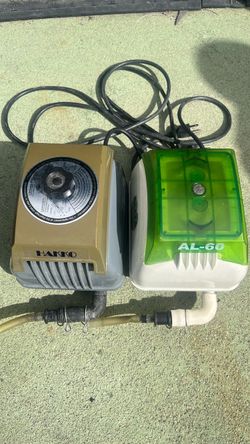 Hakko & AL-60 Aquarium Air Pumps – Lot of 2