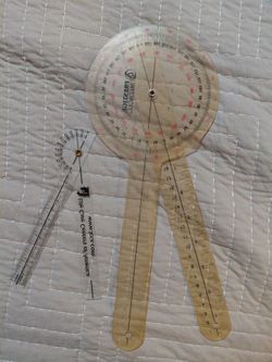 Goniometer set