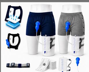 CUREFORTE Men's Incontinence Underwear Kit With External Catheter