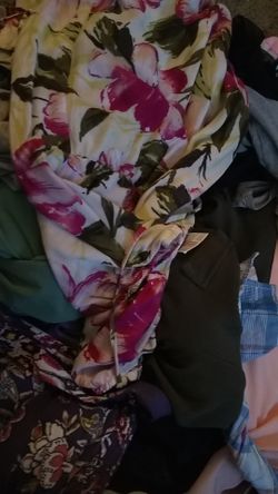Various dresses skirts tops etc