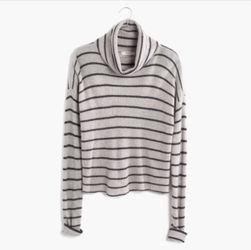 Madewell Striped Turtleneck Sweater
