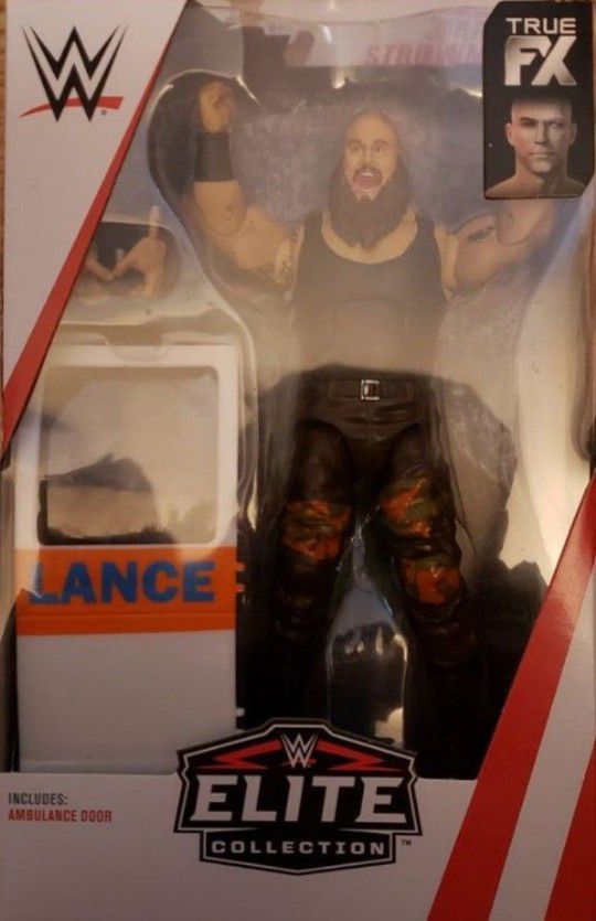 New WWE Elite Collection Braun Strowman Action Figure.