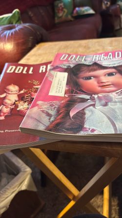 Vintage Magazines Doll Reader