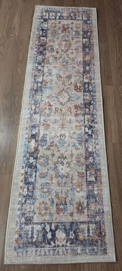 2ft x 7ft Woven non-skid floor runner,