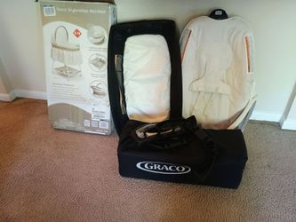 Graco pack in play & delta bassinet. Brand new, never used