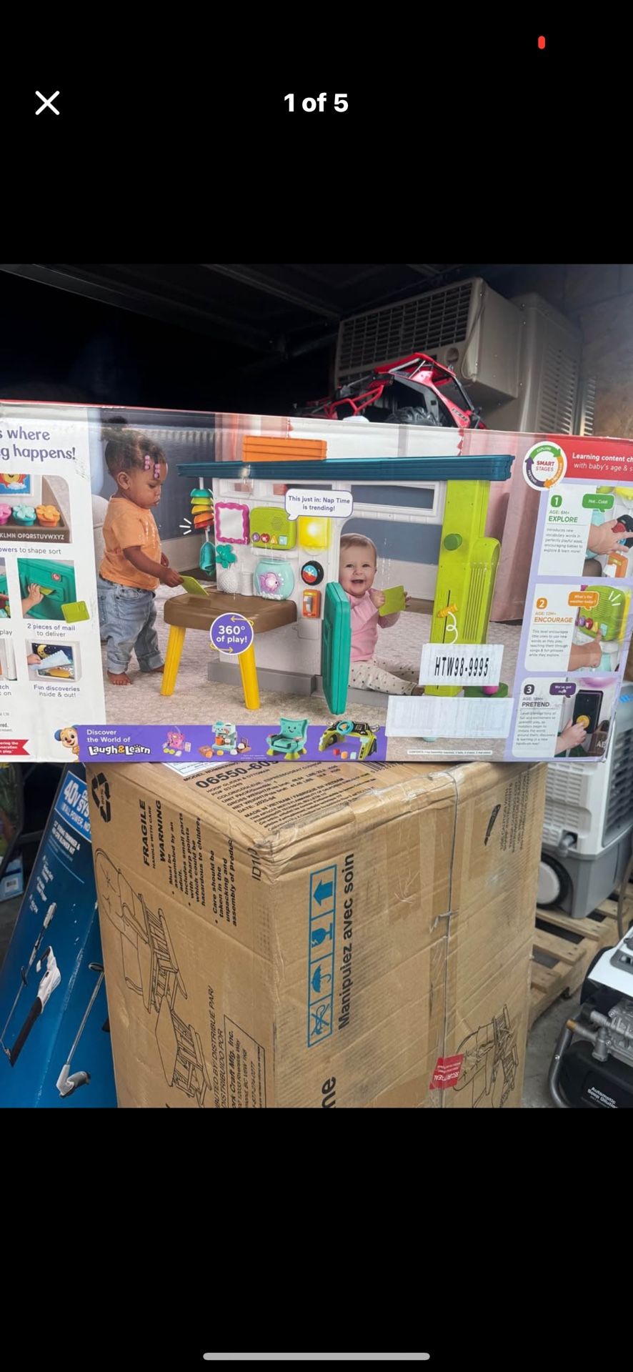 Fisher-Price Laugh & Learn Ultimate Playhouse Baby & Toddler Electronic Learning Toy